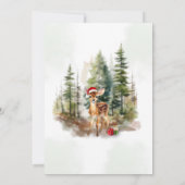 Tidings of Joy Christmas Greeting Card Kaart (Achterkant)
