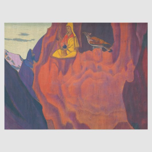 Tidings of the Eagle door Nicholas Roerich Tissuepapier (Voorkant)
