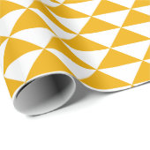 tidy driehoek moderne cadeaupapiermosterd cadeaupapier (Rol Hoek)