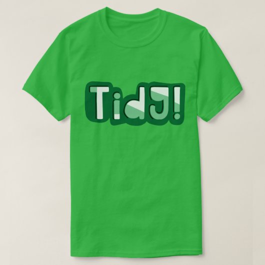Tidy! Funny Welsh Slang, Wales, Cymru T-shirt (Design voorkant)