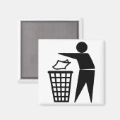 Tidy Man Magneet (Voorkant / Achterkant)