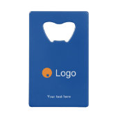 Tidy Monochrome Corporate Creditkaart Flessenopener (Voorkant)