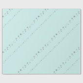 Tidy Waterverf Styled Point Stripes Graphic Cadeaupapier (Vlak)