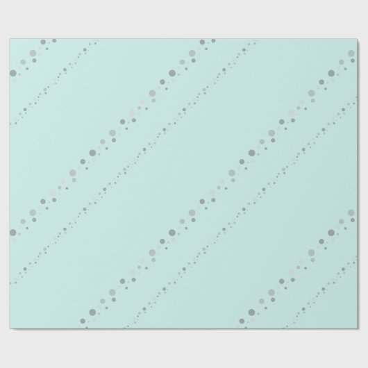 Tidy Waterverf Styled Point Stripes Graphic Cadeaupapier (Vlak)