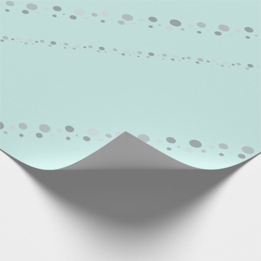 Tidy Waterverf Styled Point Stripes Graphic Cadeaupapier (Hoek)
