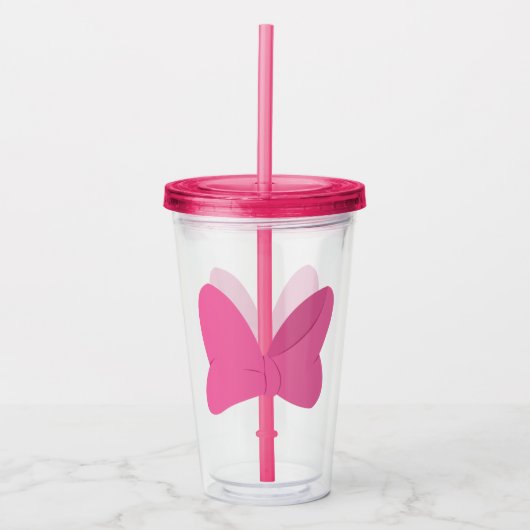 Tie Acryl Bekertje Drinkbeker (Voorkant)
