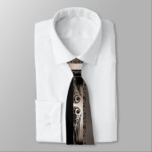 Tie Coffee Goud Art Deco Stropdas (Gebonden)
