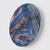 Tie Die Wandklok (Hoek)