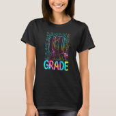 Tie Dye 11th Grade Typography Eleventh Grade Back  T-shirt (Voorkant)