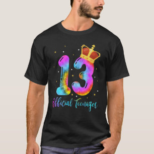 Tie Dye 13th Birthday G T-shirt