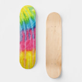 TIE DYE 1960's stijl retro skateboard (Voorkant)