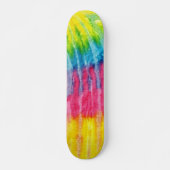 TIE DYE 1960's stijl retro skateboard (Voorkant)