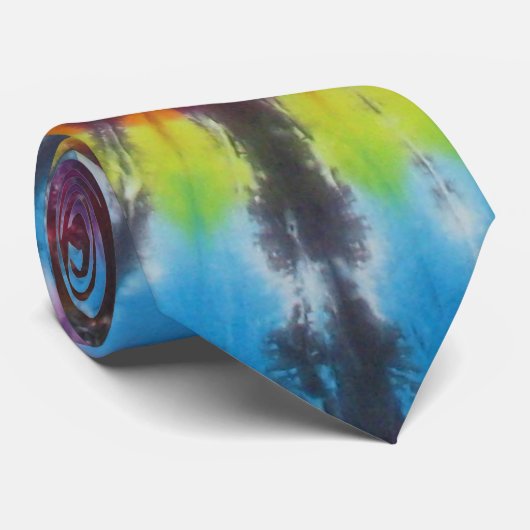 Tie Dye 1 Stropdas (Opgerold)