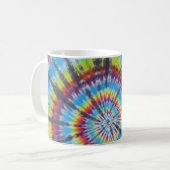 Tie Dye 2 - Populairste Koffiemok (Voorkant links)