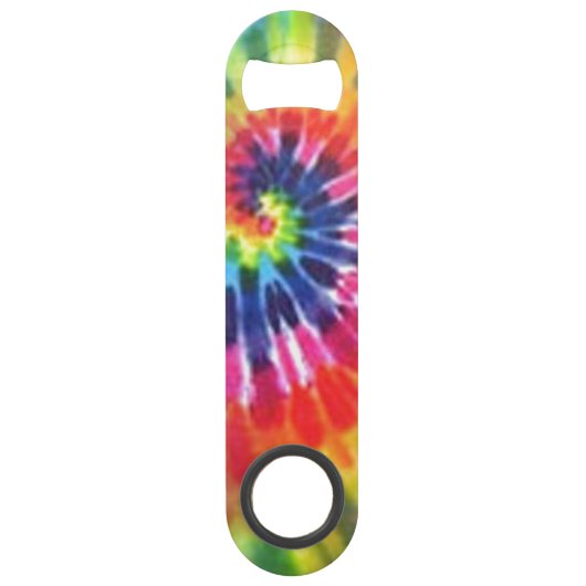 Tie Dye 2 Speed Flessenopener (Voorkant)