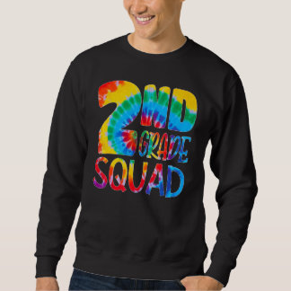 Tie Dye 2e Grade Squad Docent Eerste Dag Trui
