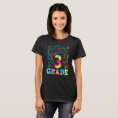 Tie Dye 3rd Grade Typografie Team Teac T-shirt (Voorkant volledig)