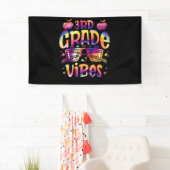 Tie dye 3rd grade vibe Teacher First Day of School Spandoek (Insitu)