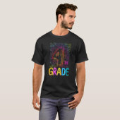 Tie Dye 4th Grade Fourth Grade Teachers Back To Sc T-shirt (Voorkant volledig)