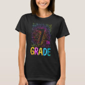 Tie Dye 7th Grade Seventh Grade Teacher Back To Sc T-shirt (Voorkant)