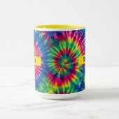 Tie-Dye Aangepaste Naam Kleurrijke Cadeau Mok (Midden)