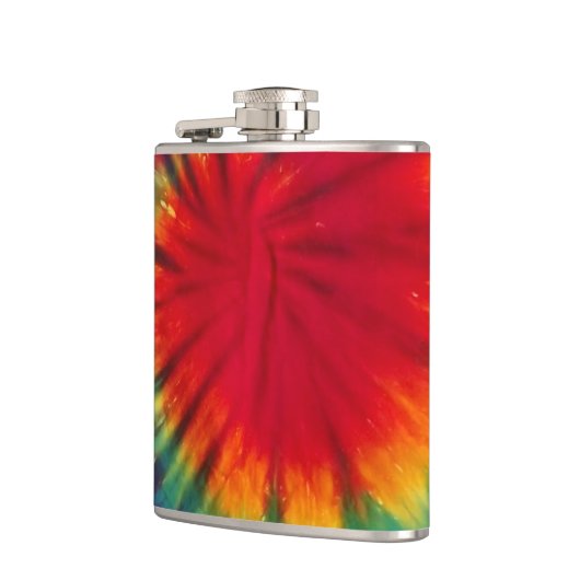 Tie Dye Alcohol Flask Heupfles (Links)