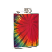 Tie Dye Alcohol Flask Heupfles (Rechts)