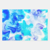 Tie Dye alle keren drie verschillende kleuren Inpakpapier Vel (Voorkant 2)