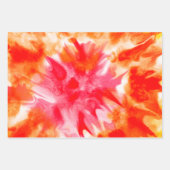 Tie Dye alle keren drie verschillende kleuren Inpakpapier Vel (Voorkant)