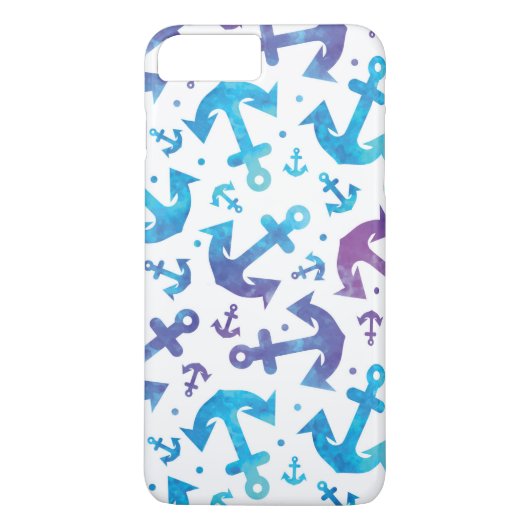 Tie Dye Anchor Pattern 2 Case-Mate iPhone Case (Achterkant)