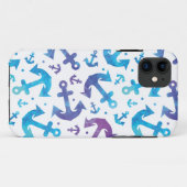 Tie Dye Anchor Pattern 2 Case-Mate iPhone Case (Achterkant (horizontaal))