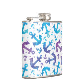 Tie Dye Anchor Pattern 2 Heupfles (Rechts)