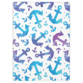 Tie Dye Anchor Pattern 2 Klembord (Achterkant)