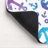 Tie Dye Anchor Pattern 2 Muismat (Hoek)