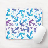 Tie Dye Anchor Pattern 2 Muismat (Met muis)