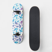 Tie Dye Anchor Pattern 2 Skateboard (Voorkant)