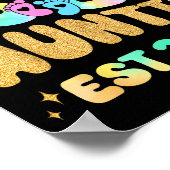 Tie Dye Auntie Promoted To Auntie 2026 Soon To Be Poster (Hoek)