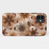 Tie Dye Autumn Floral Case-Mate iPhone Case (Achterkant (horizontaal))