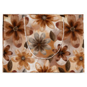 Tie Dye Autumn Floral Groot Cadeauzakje (Voorkant)