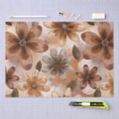 Tie Dye Autumn Floral Tissuepapier (Craft)