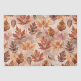 Tie Dye Autumn Floral Tissuepapier