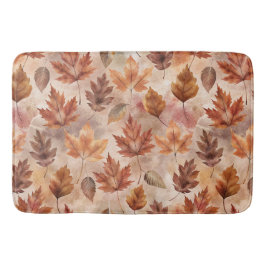 Tie Dye Autumn Leaves Badmat
