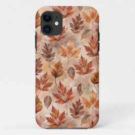 Tie Dye Autumn Leaves Case-Mate iPhone Case