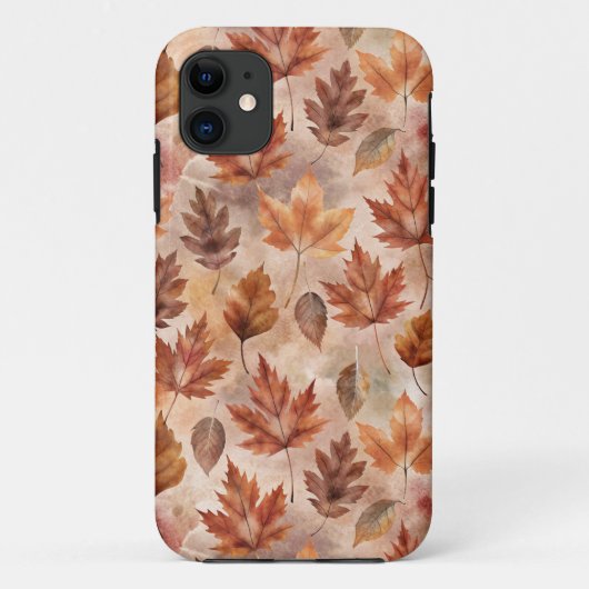 Tie Dye Autumn Leaves Case-Mate iPhone Case (Achterkant)