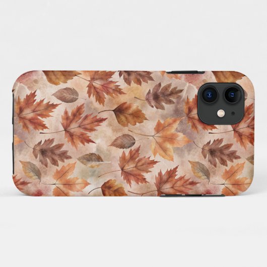 Tie Dye Autumn Leaves Case-Mate iPhone Case (Achterkant (horizontaal))