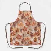 Tie Dye Autumn Leaves Schort (Voorkant)