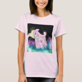 Tie Dye Baby Space Goat T-Shirt (Voorkant)