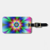 Tie Dye Bagagelabel (Voorkant horizontaal)