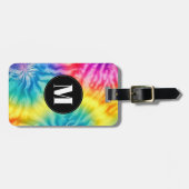 Tie Dye Bagagetail Bagagelabel (Voorkant horizontaal)