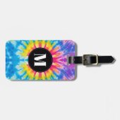Tie Dye Bagagetail Bagagelabel (Voorkant horizontaal)